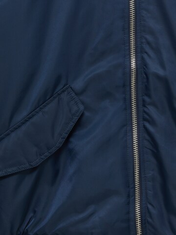 Pull&Bear Between-Season Jacket in Blue