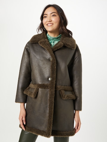 JAKKE Χειμερινό παλτό 'SIMONE' σε πράσινο: μπροστά
