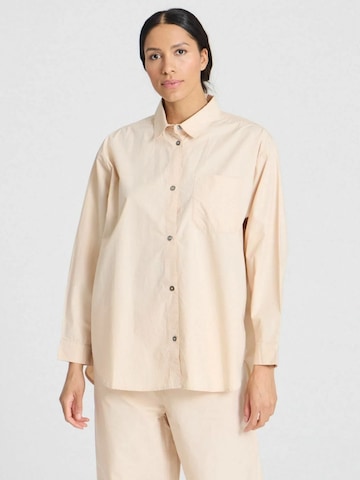 T-shirt 'Astrid' Gai+Lisva en beige : devant