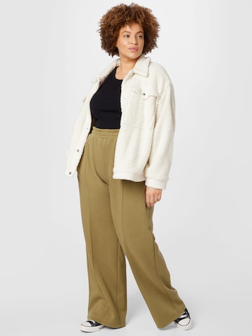 Urban Classics Wide leg Pants in Green