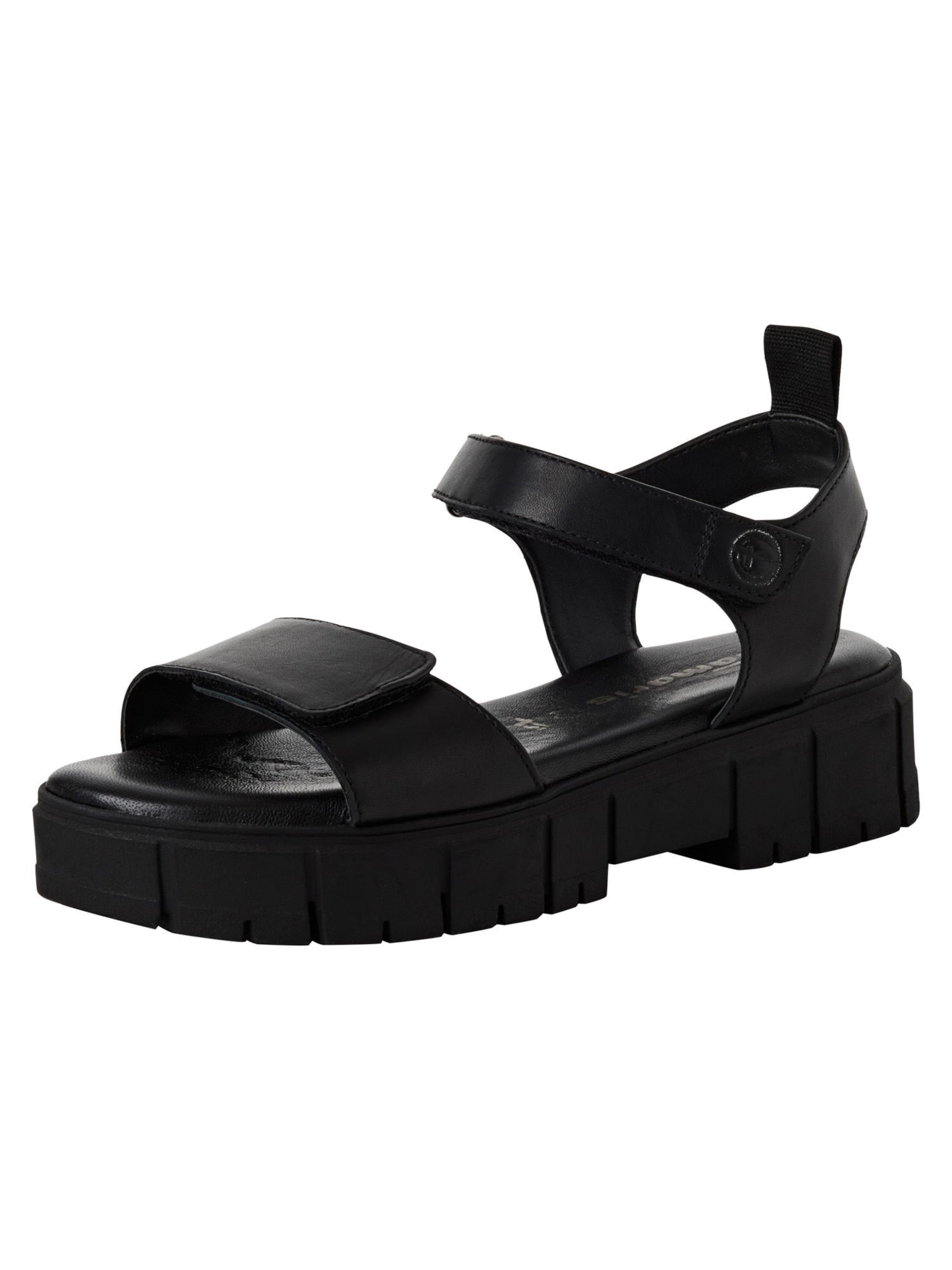 Tamaris Sandály – černá: přední strana