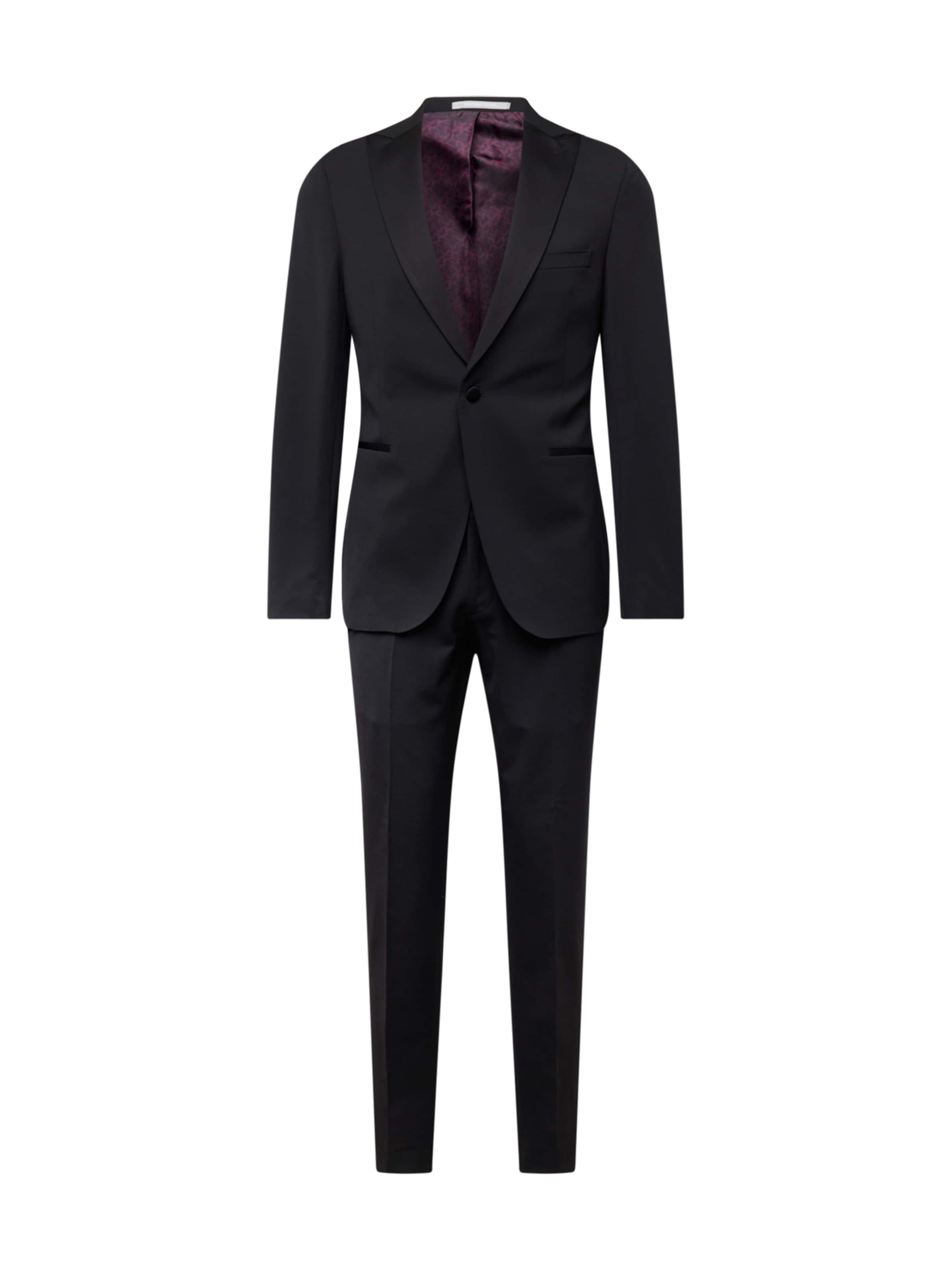 Michael Kors Regular Puku 'TUXEDO' värissä musta: etupuoli