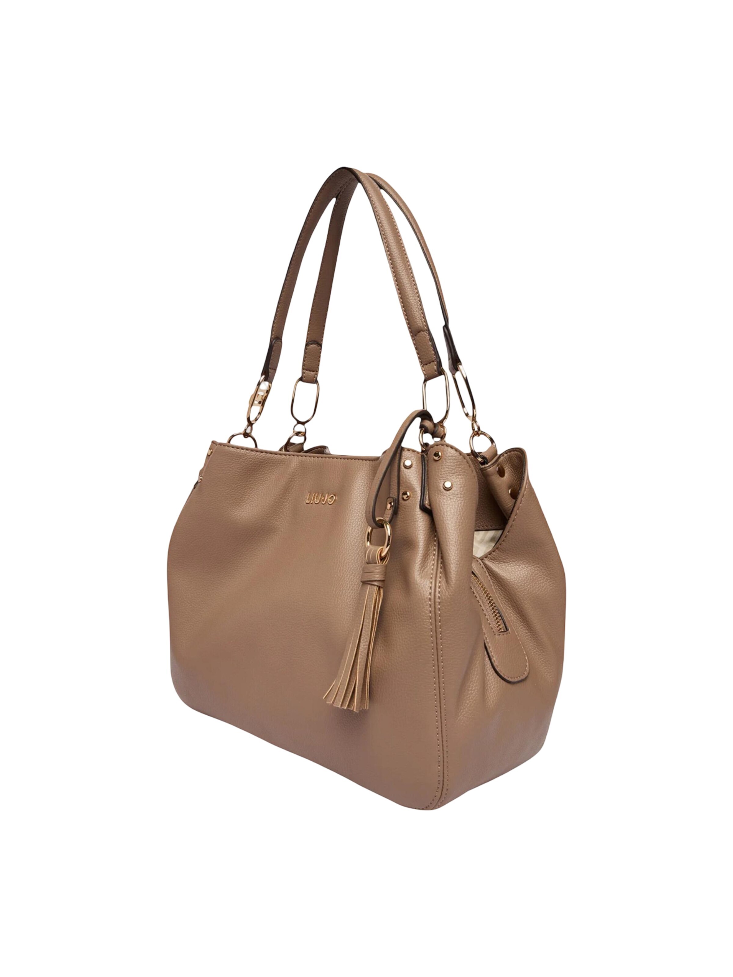 Liu Jo Schoudertas 'ECS M SATCHEL AA6185 E1012' in Beige