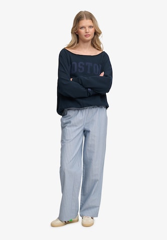 Superdry & Co Sweatshirt 'Athletic Essentials' in Blauw