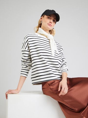 PIECES - Sudadera 'Chilli' en blanco: frente