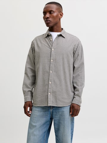 Comfort fit Camicia 'JJCARTER' di JACK & JONES in bianco: frontale