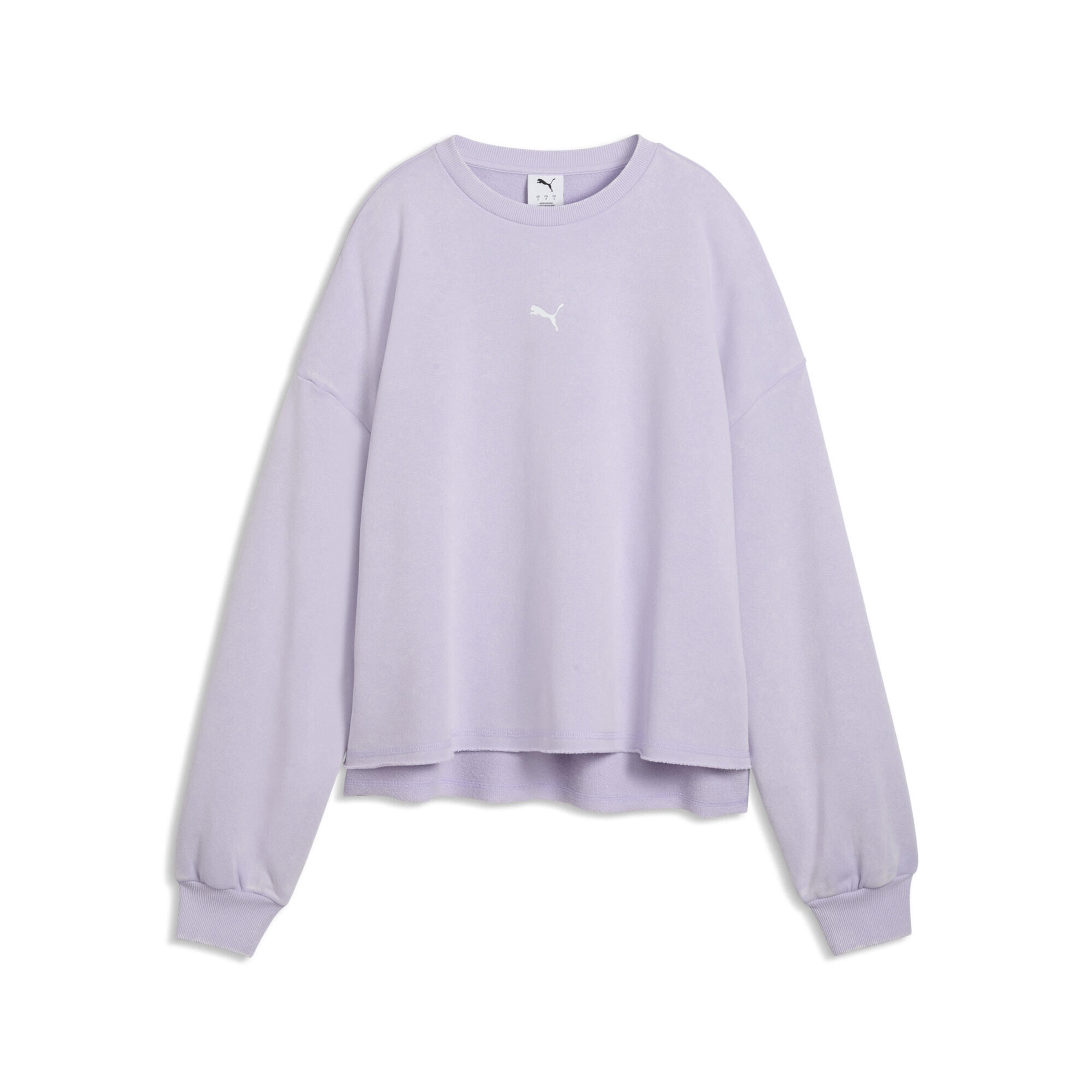 Sweat-shirt PUMA en violet : devant