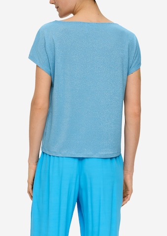 T-shirt s.Oliver BLACK LABEL en bleu