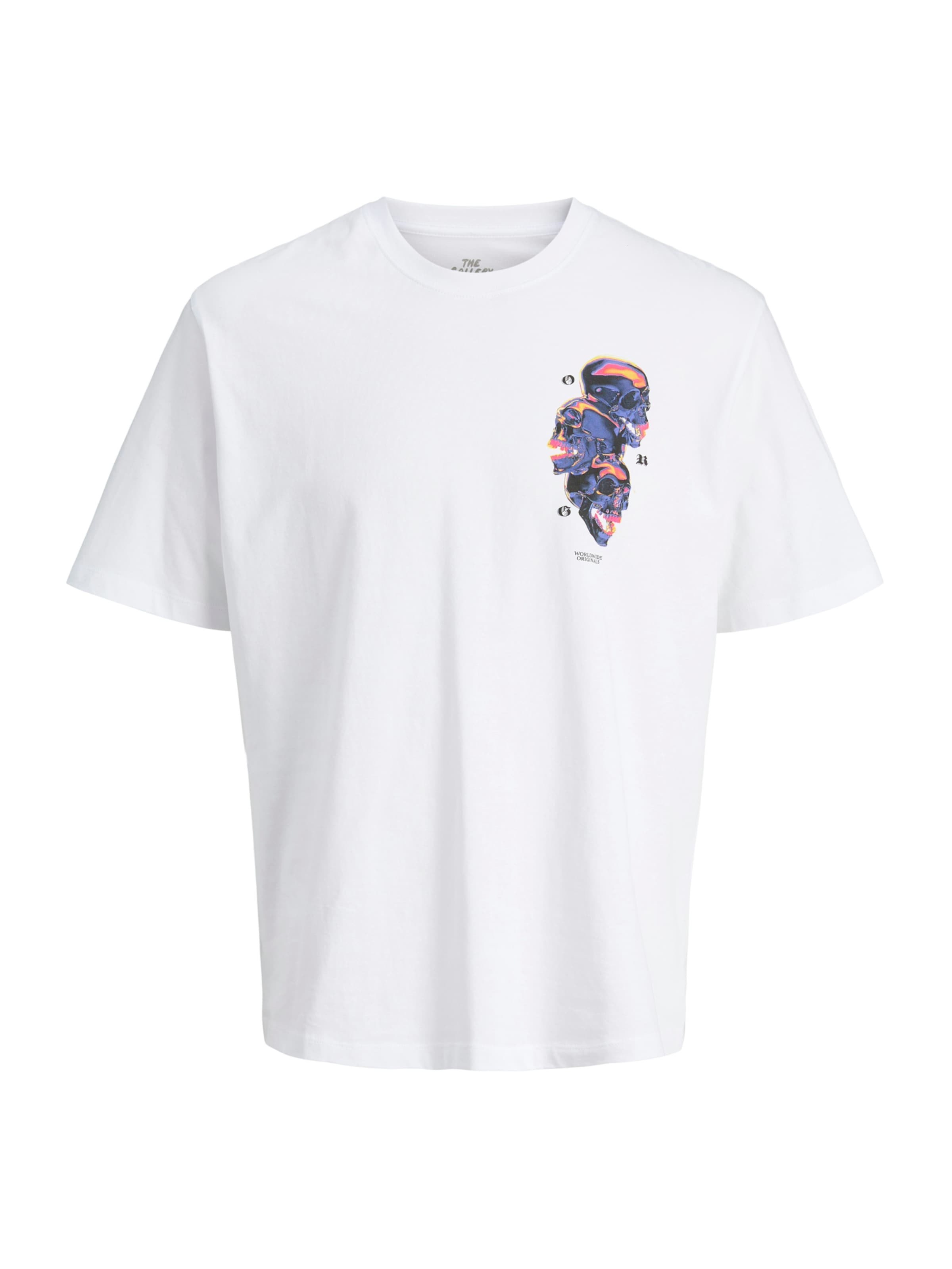 JACK & JONES Särk 'JORSTEEL GALLERY', värv valge: eest vaates