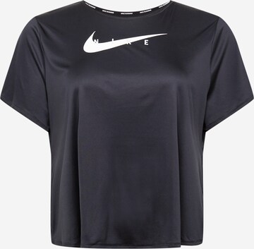 NIKE Funktionsshirt in Schwarz: predná strana