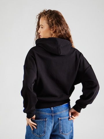 HUGO Blue - Sweatshirt 'Defira_B' em preto