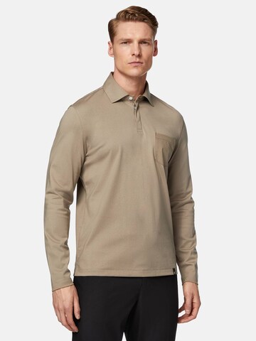 Boggi Milano Shirt in Beige: voorkant