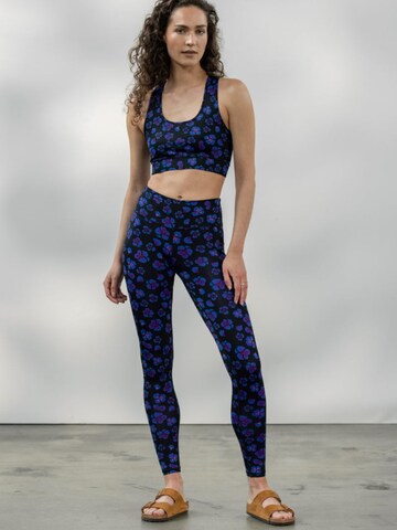 Bustier Soutien-gorge de sport 'Racerback' Hey Honey en bleu : devant