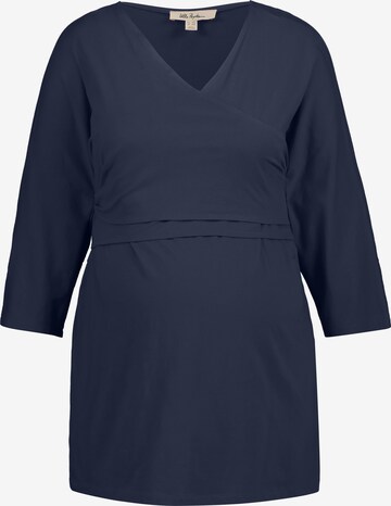 Ulla Popken Shirt 'Bellieva' in Blauw: voorkant