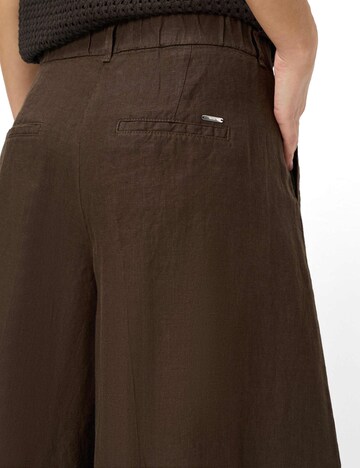 évasé Pantalon BRAX en marron