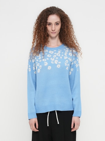 VILA Sveter 'VILELEO' - Modrá: predná strana
