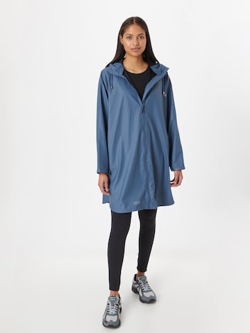 Weather Report Raincoat 'FLAME' in Blue: front