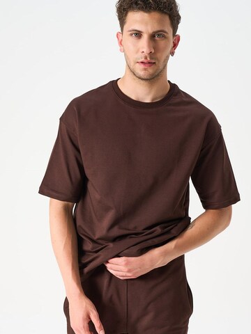 LOUIS LECLER Tracksuit 'Ace' in Brown