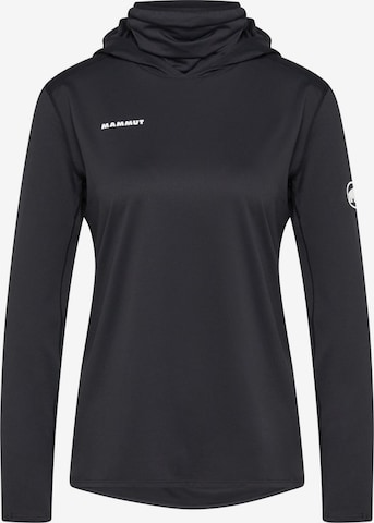 MAMMUT Performance Shirt 'Selun FL Sun' in Black: front
