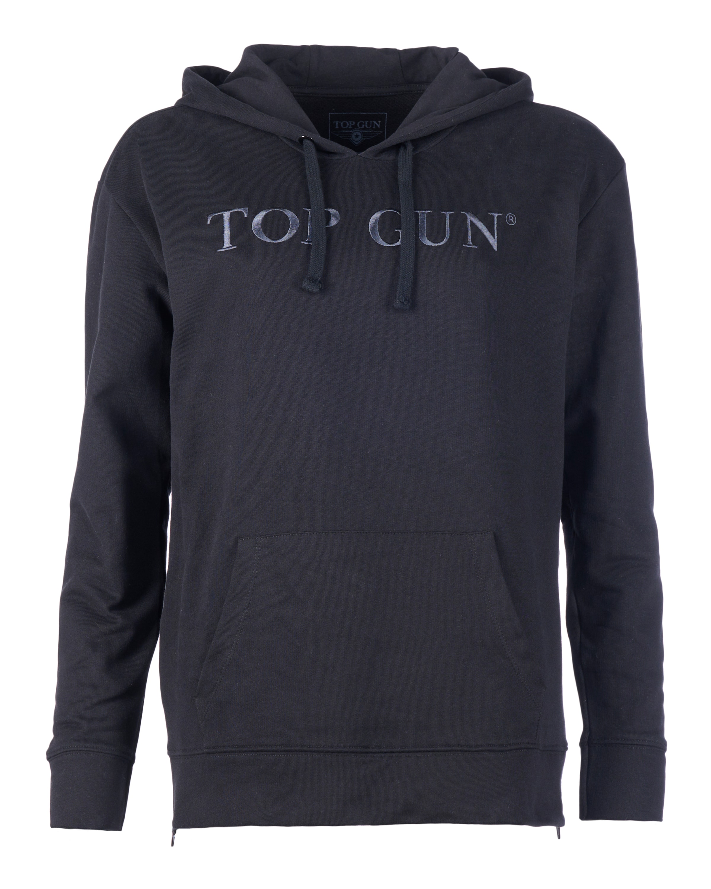 TOP GUN Sweatshirt in Schwarz: Vorderseite