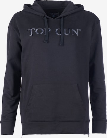 TOP GUN Sweatshirt in Zwart: voorkant