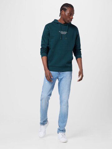 JACK & JONES Sweatshirt 'ARCHIE' i blå