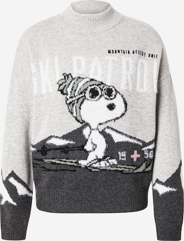 PRINCESS GOES HOLLYWOODPulover 'Snoopy Ski Patrol' - siva boja: prednji dio