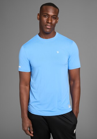 Bruno Banani LM Funktionsshirt in Blau: Vorderseite
