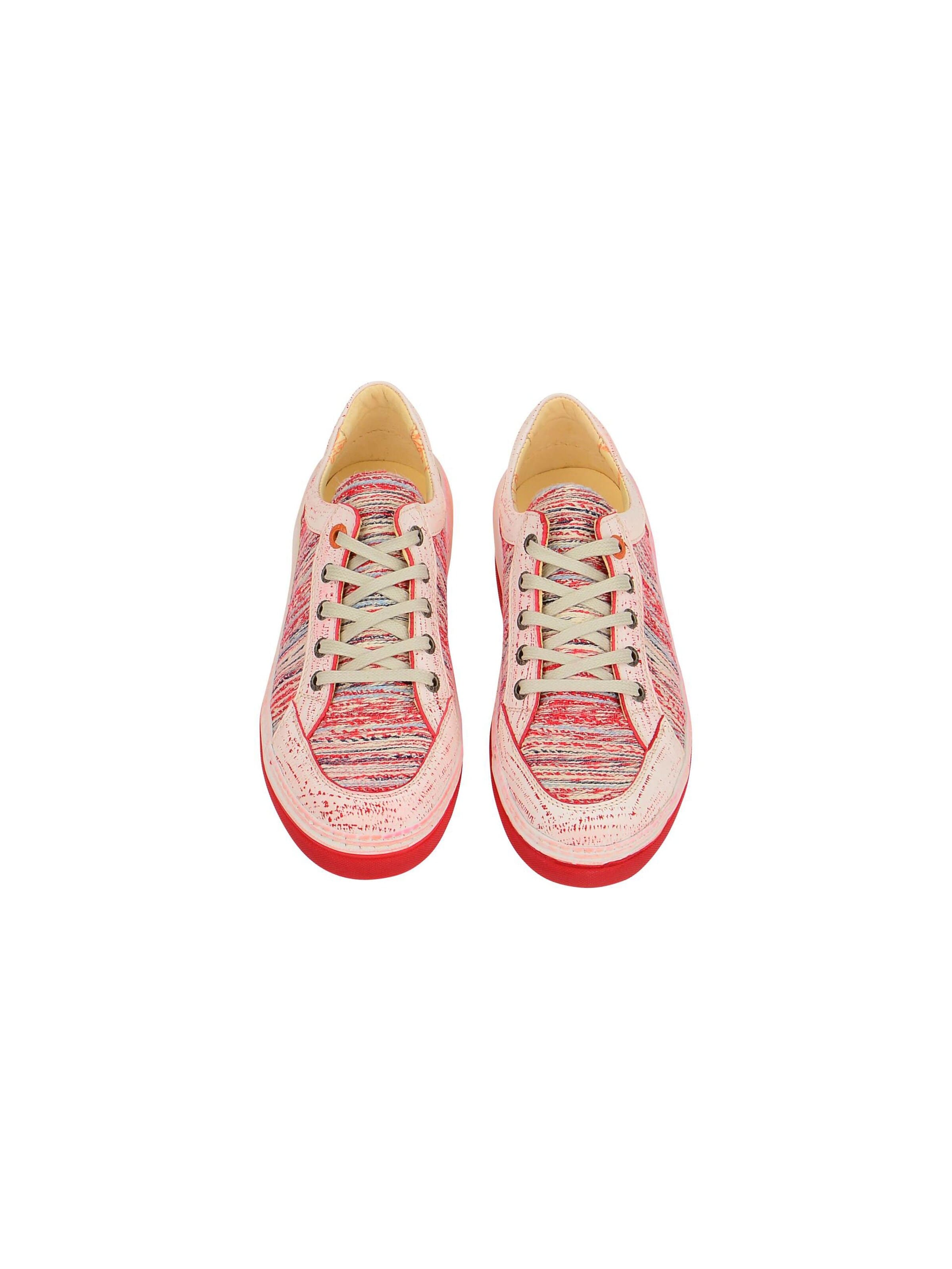 EJECT Lace-Up Shoes 'Feeling' in Red