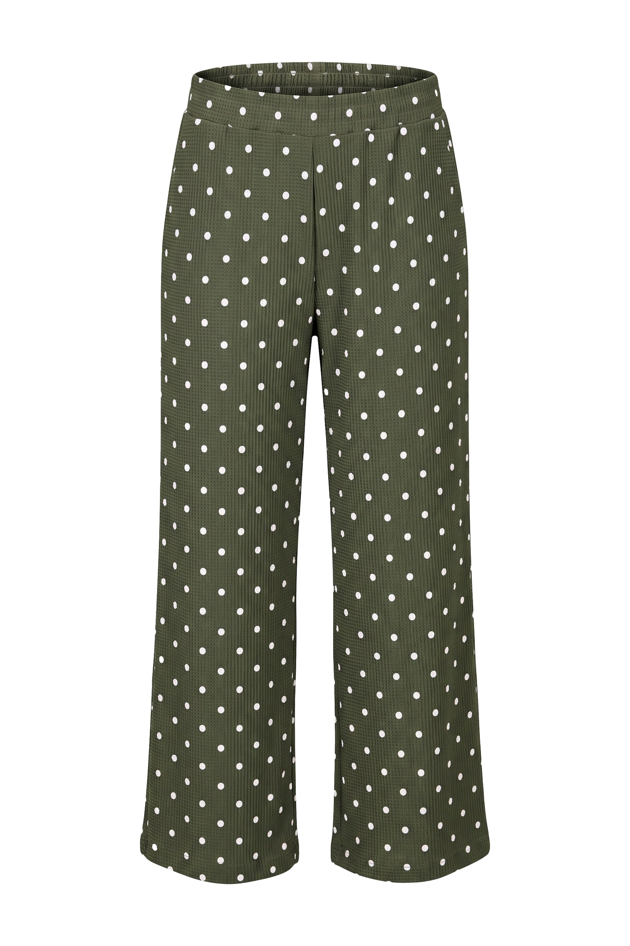 Studio Untold Regular Trousers in Green: front