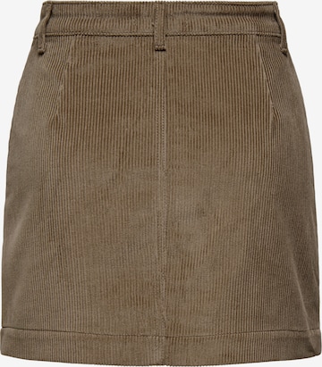 ONLY Skirt 'Amazing' in Brown