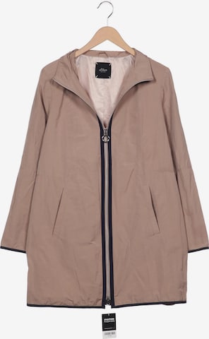 s.Oliver Jacket & Coat in XL in Beige: front