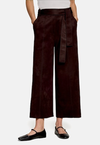 Loosefit Pantalon zero en marron : devant