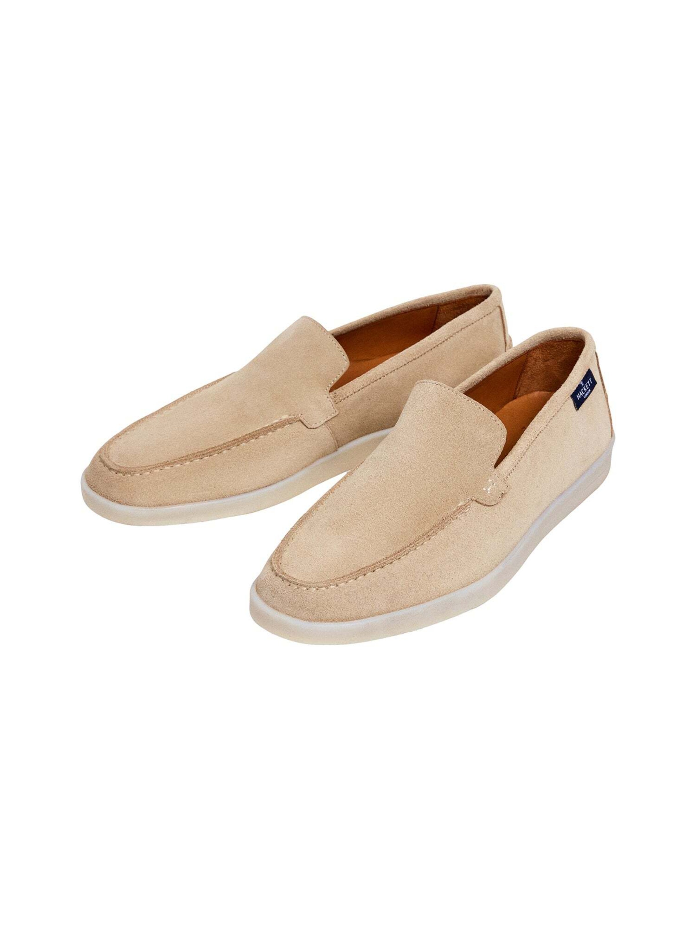 Hackett London Moccasin 'Martins' in Beige