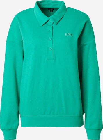 Sweat-shirt GAP en vert : devant