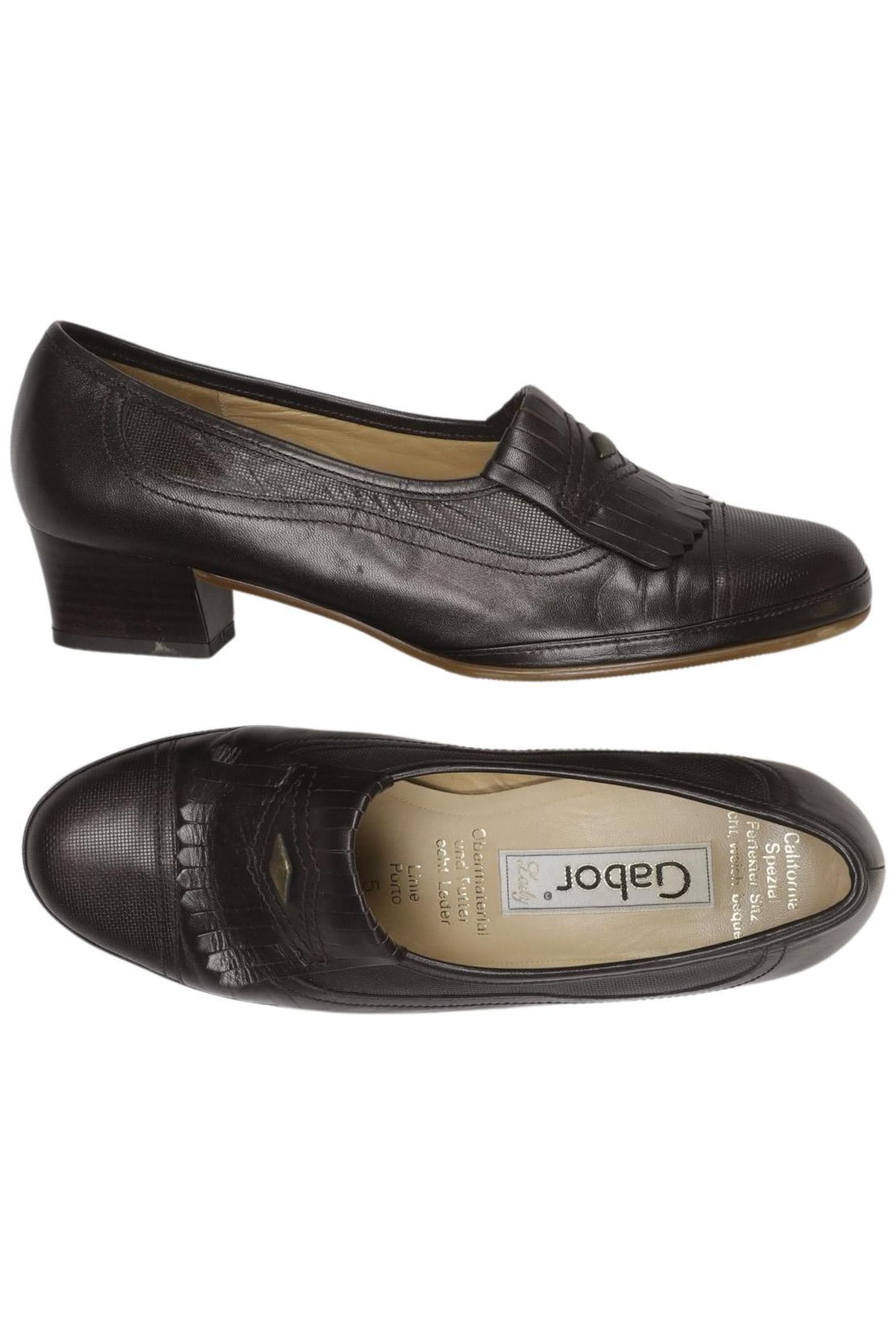 GABOR Halbschuh 38 in Schwarz: Vorderseite