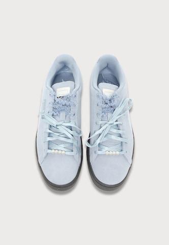 PUMA Sneakersy niskie 'Suede Bloom' w kolorze niebieski: góra