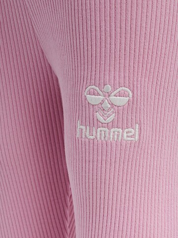 Hummel Skinny Leggings 'SAMI' in Roze