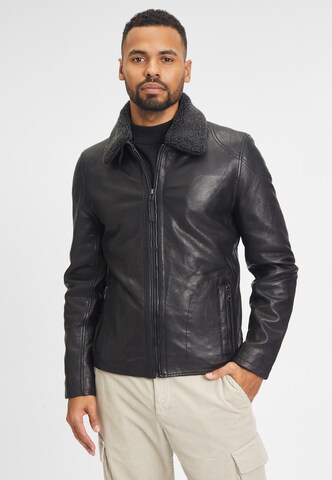 Veste mi-saison Gipsy by Mauritius en noir : devant