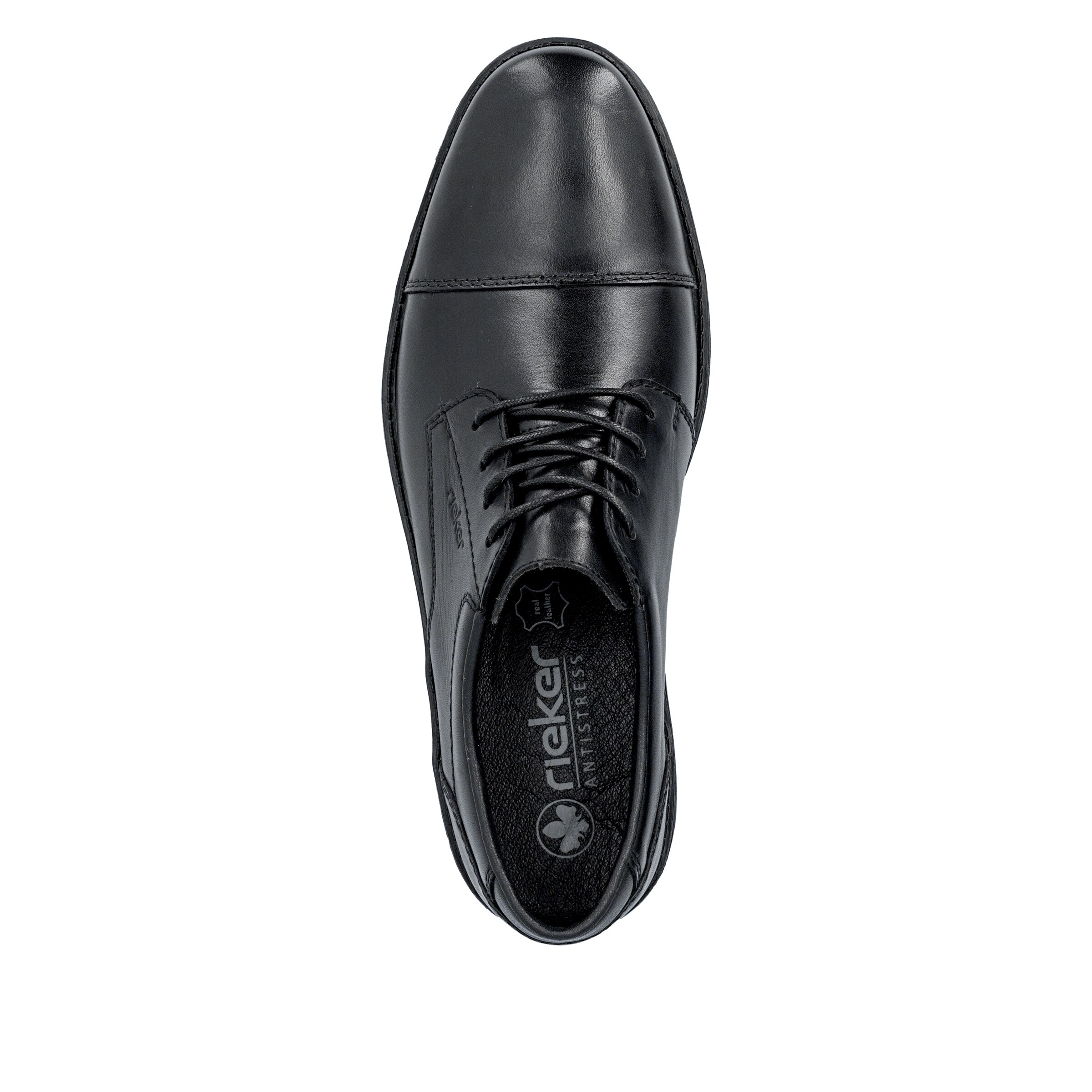 Chaussure à lacets Rieker en noir