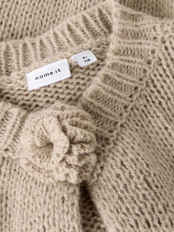 NAME IT Knit cardigan in Beige