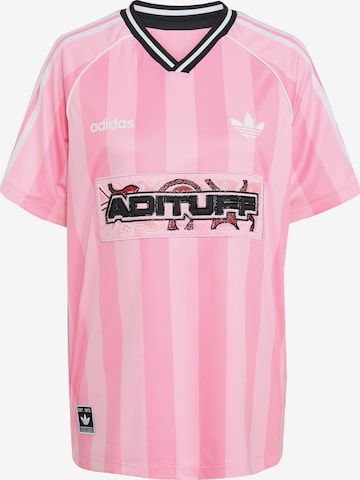 T-shirt 'Beads' ADIDAS ORIGINALS en rose : devant