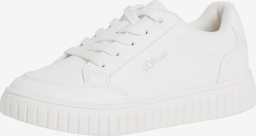 s.Oliver Sneakers in Wit: voorkant