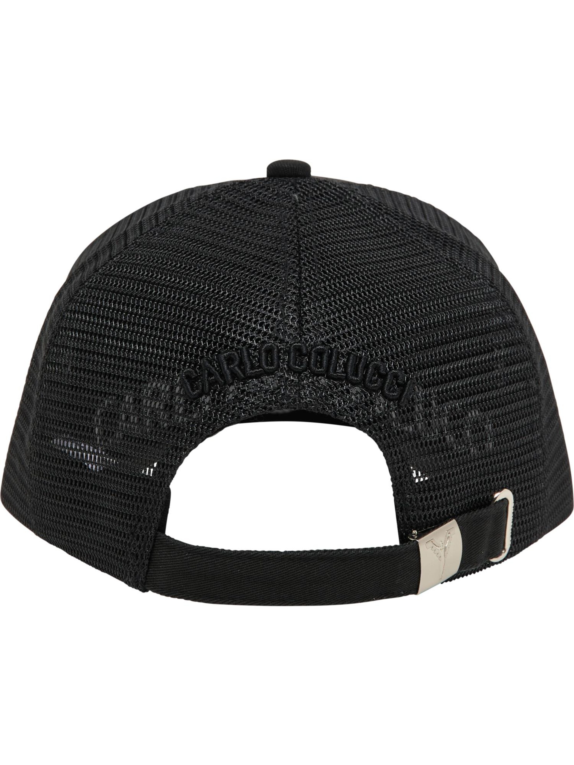Carlo Colucci Cap ' Colussi ' in Black