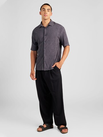 TOPMAN Regular fit Srajca | siva barva