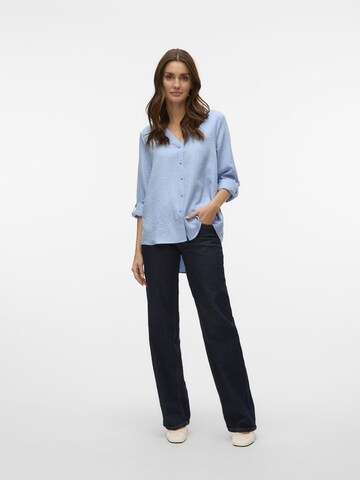 VERO MODA Bluse 'VMMelaney' i blå