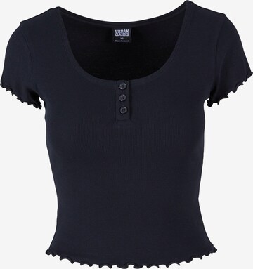 T-shirt Urban Classics en bleu : devant