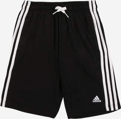 Pantaloni sport ADIDAS PERFORMANCE pe negru / alb, Vizualizare produs