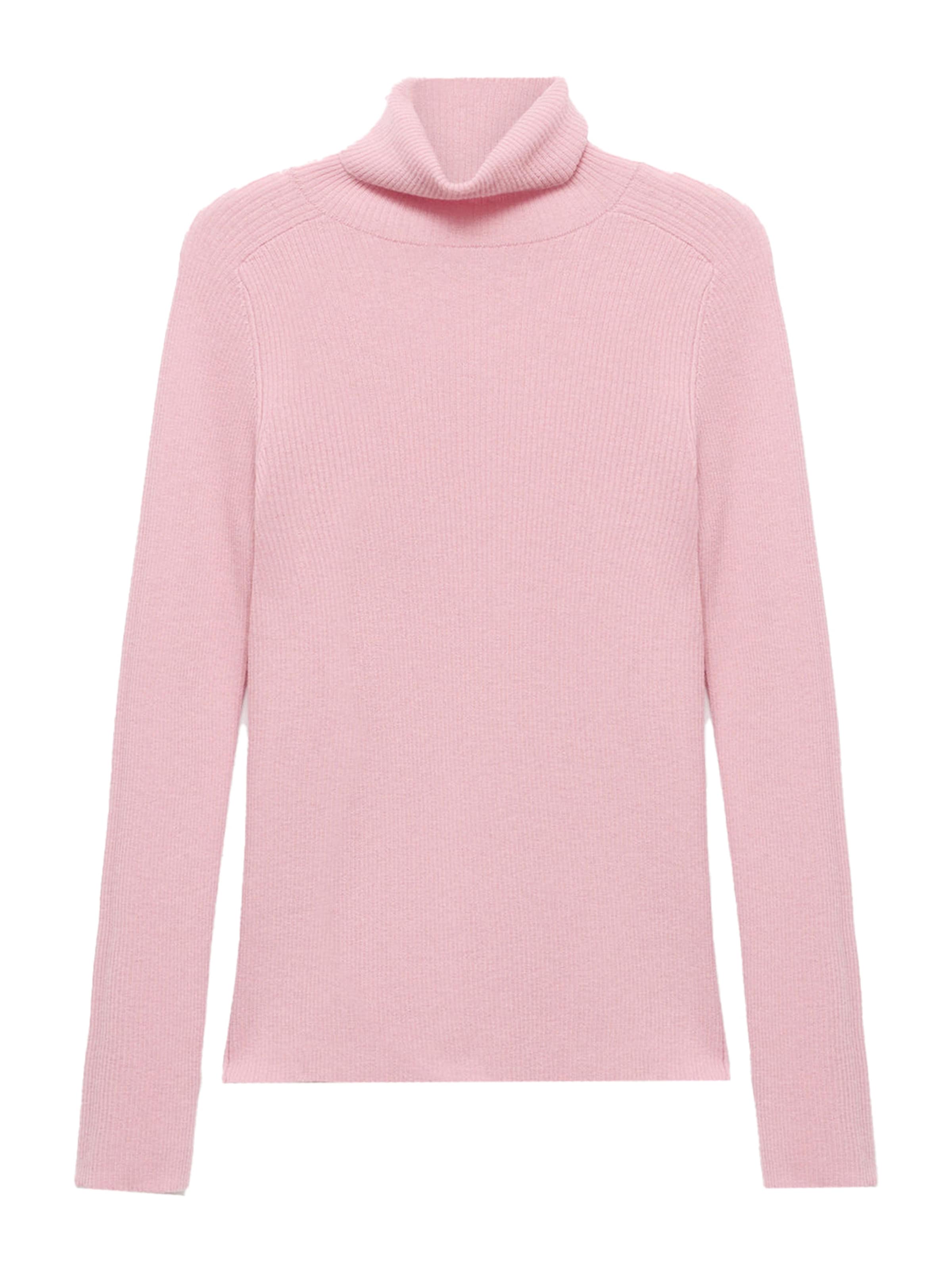 MANGO Pullover 'LANOTE' in Pink: Vorderseite