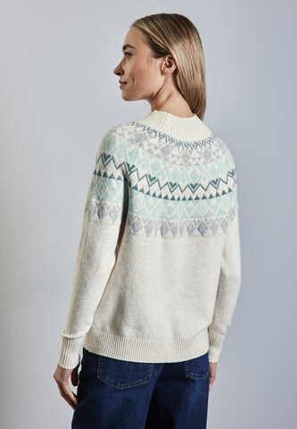STREET ONE Pullover in Weiß